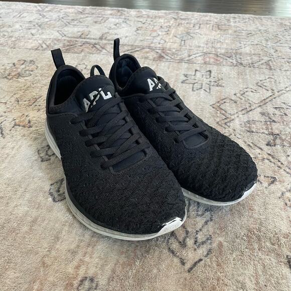 APL: Athletic Propulsion Labs Women's Techloom Phantom Running Shoe Black SZ 8.5 - Picture 3 of 10
